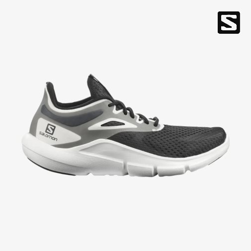 Black / White Salomon Predict Mod Women's Running Shoes | IE AZ1295